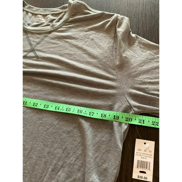 NWT Heatkeep Long Sleeve Crew Neck Shirt Polyester Blend Size M - Picture 5 of 6